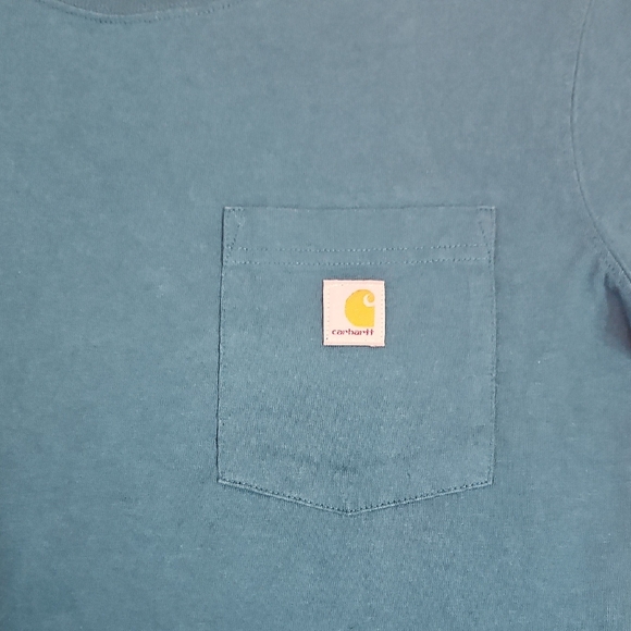 Carhartt Loose Fit Heavyweight Short-Sleeve Pocket T-Shirt Size Small - Picture 2 of 4